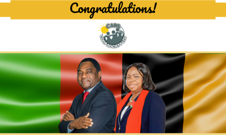 Congratulations Your Excellency Mr. Hakainde Hichilema the President Of The Republic Of Zambia